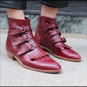 Modern Vice Jett Boot in Oxblood